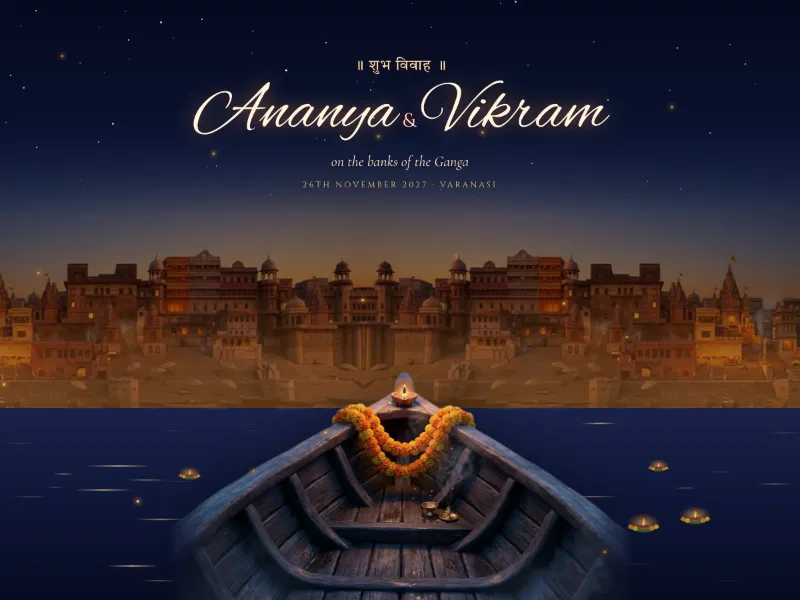Ganga Aarti template