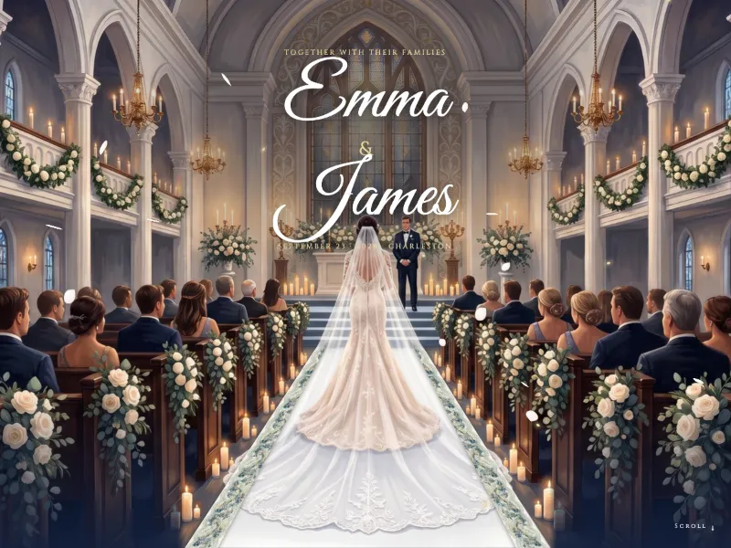 Veil & Vows template